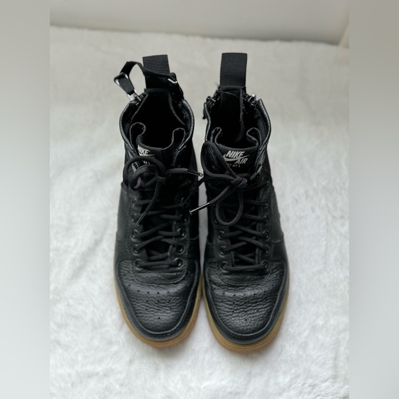 Women’s Nike SF Air Force 1 Mid Black Gum - - Picture 14 of 16